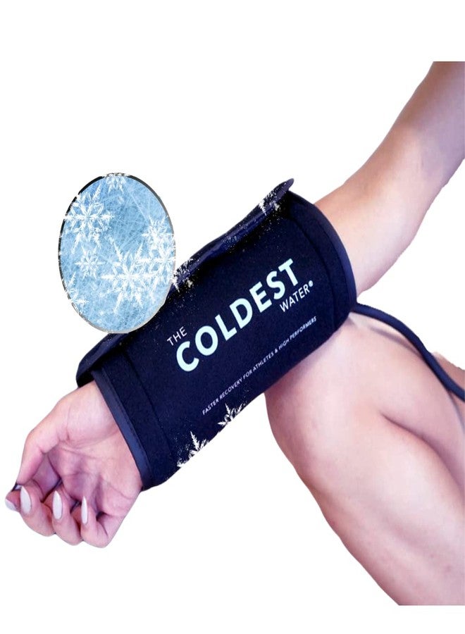 THE COLDEST WATER The Coldest Wrist Ice Pack - Ice Pack Wrist Brace w/Cold Therapy Air Compression - 8” X 16” Wrist Compression Sleeve for Wrist Sprain, Rheumatoid Arthritis, Tendinitis, Swelling Injuries, & More - Image 1
